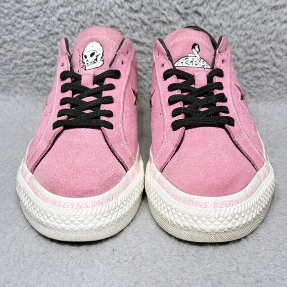 Converse One Star Pro Sean Pablo Paradise Mens Size 8 Sneakers 90s Pink Suede - Picture 2 of 9